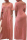 Pink Fashion Casual Cap Sleeve Short Sleeves V Neck Straight Floor-Length Solid
