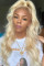 Gold Stylish Chic Curly Wigs