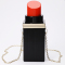Black Fashion Lipstick Design Crossbody Bag