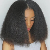 Black Fashion Curly Casual Wig