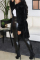 White Fashion Casual Solid Cardigan Turndown Collar Outerwear