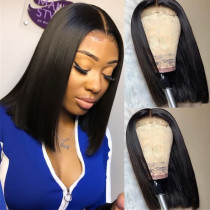 Black Fashion Casual Solid Hign-temperature Resistance Wigs