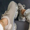 Khaki Casual Sportswear Solid Color Sports Shoes