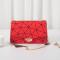 Red Fashion Casual Geometric Print Crossbody Bag