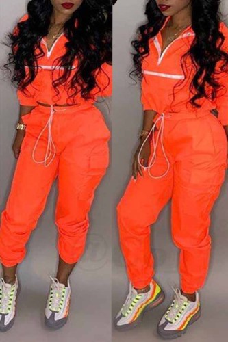 Jacinth Trendy Patchwork Two-piece Pants Set