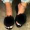 Black Casual Round Out Door Shoes
