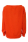Purplish Red Leisure Round Neck Long Sleeves Letters Printing Pullover