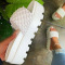 White Fashion Street Patchwork Opend Out Door Shoes