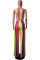 Multicolor Sexy Printed Regular Jumpsuits