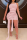 Pink Sexy Solid See-through O Neck Irregular Dress Dresses