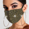 Red Fashion Casual Hot Drilling Mask