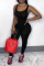 Black Sexy Fashion Tight Sleeveless Jumpsuit