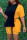 Yellow Fashion Casual Solid Patchwork O Neck Long Sleeve Two Pieces