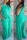 Light Green Fashion Casual Loose Sleeveless Jumpsuit