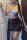 Brown Fashion Sexy Print Backless Strap Design Sleeveless Two Pieces