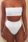 White Sexy Fashion Swimsuit Set