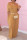 Khaki Fashion Casual Solid Basic V Neck Short Sleeve Dress