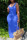 Blue Sexy Solid Spaghetti Strap Swagger Dresses