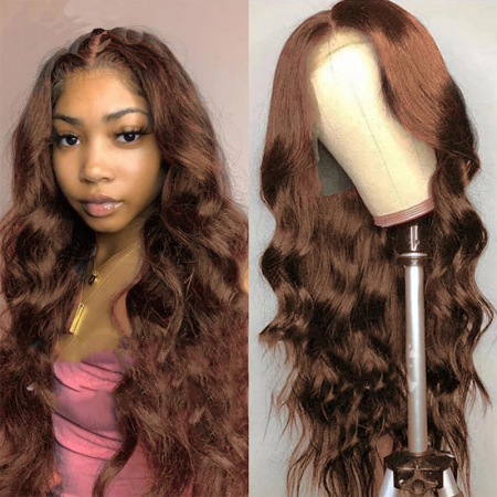 Brown Sexy Sweet Patchwork Wigs