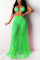 Green Sexy Fashion Swimsuit Three-piece Set