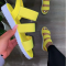 Yellow Casual Street Hollowed Out Patchwork Opend Comfortable Out Door Shoes
