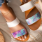 Rose Red Casual Street Hollowed Out Patchwork Printing Opend Comfortable Out Door Shoes
