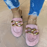 Pink Casual Street Patchwork Closed Comfortable Out Door Shoes