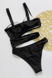 Black Fashion Sexy One-piece Swimsuit