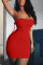 Red Sexy Fashion Tight Camisole Dress