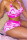Pink Casual Sportswear Print Basic U Neck Sleeveless Two Pieces