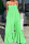 Green Sexy Print Solid Patchwork Spaghetti Strap Regular Jumpsuits