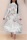 White Nightclub Sexy Cutout Lace Dress