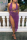 Purple Fashion Sexy Solid Hollowed Out Backless Slit Halter Sleeveless Dress