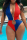 Red Fashion Sexy Patchwork Hollowed Out Backless Swimwears