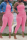 Pink Sexy Fashion Sling Slim Jumpsuit