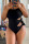 Black Fashion Sexy Solid Hollowed Out Backless Swimwears