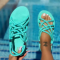 Light Blue Casual Street Hollowed Out Patchwork Opend Out Door Shoes