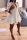 White Fashion Casual Solid Turndown Collar Shirt Dress