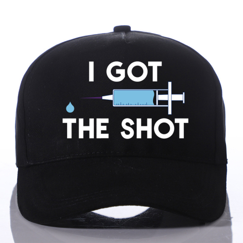 Blue Black Fashion Casual Letter Print Hat