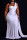 White Casual Solid Patchwork One Shoulder Trumpet Mermaid Dresses