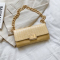 White Fashion Casual Solid Chains Bags