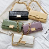 Yellow Fashion Casual Solid Chains Bags