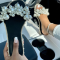 Black Casual Street Patchwork Pearl Opend Out Door Shoes