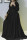 Black Sexy Fashion V-neck Long Sleeve Dress (Without Belt)