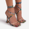 Colour Sexy Street Hollowed Out Patchwork Opend Out Door Shoes