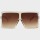 Yellow Sexy Street Gradual Change Leopard Patchwork Sunglasses