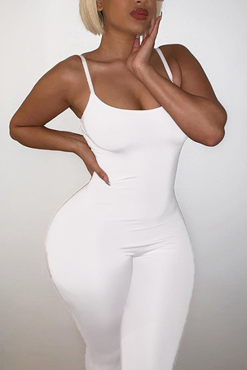 white sexy jumpsuits