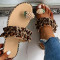 Cream White Fashion Casual Patchwork Comfortable Slippers