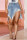 Blue Fashion Casual Solid Asymmetrical High Waist Regular Denim Skirts