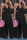 Black Spaghetti Strap Sleeveless Halter Neck A-Line Ankle-Length bandage Solid backless split hollow out Dresses